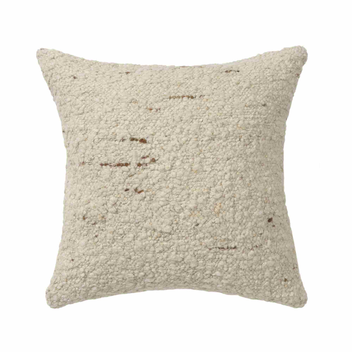 LR Home Serra Pillow — Ivory / Beige