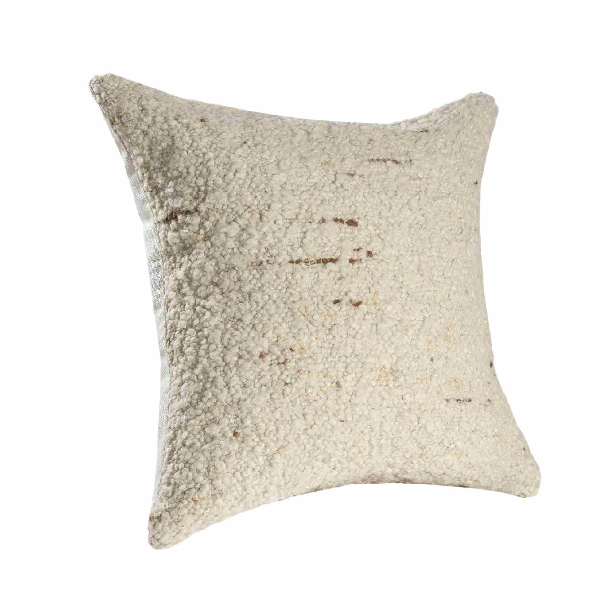 LR Home Serra Pillow — Ivory / Beige