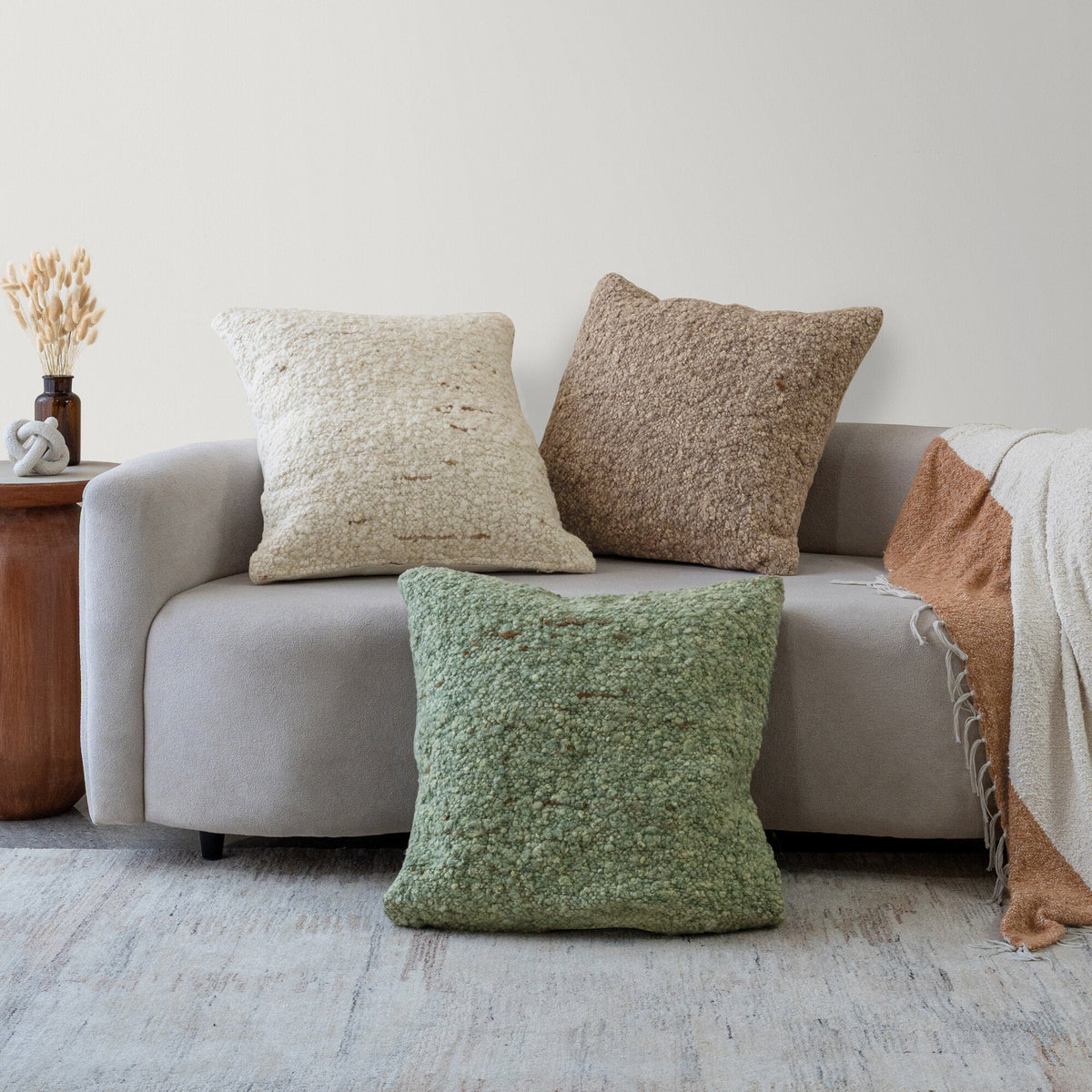 LR Home Serra Pillow — Green