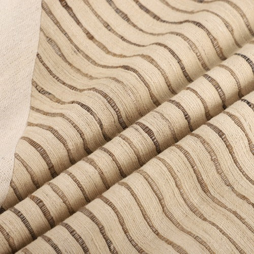 LR Home Linen & Silk Pillow — Natural / Ivory