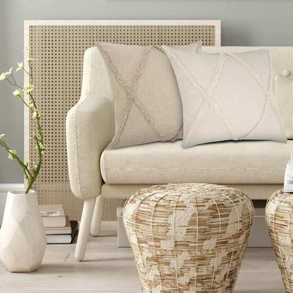 LR Home Reese Pillow — Natural