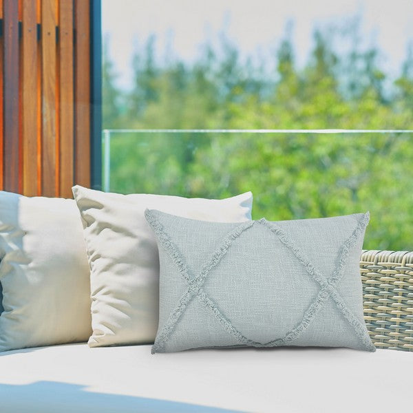 LR Home Reese Pillow — Pastel Blue