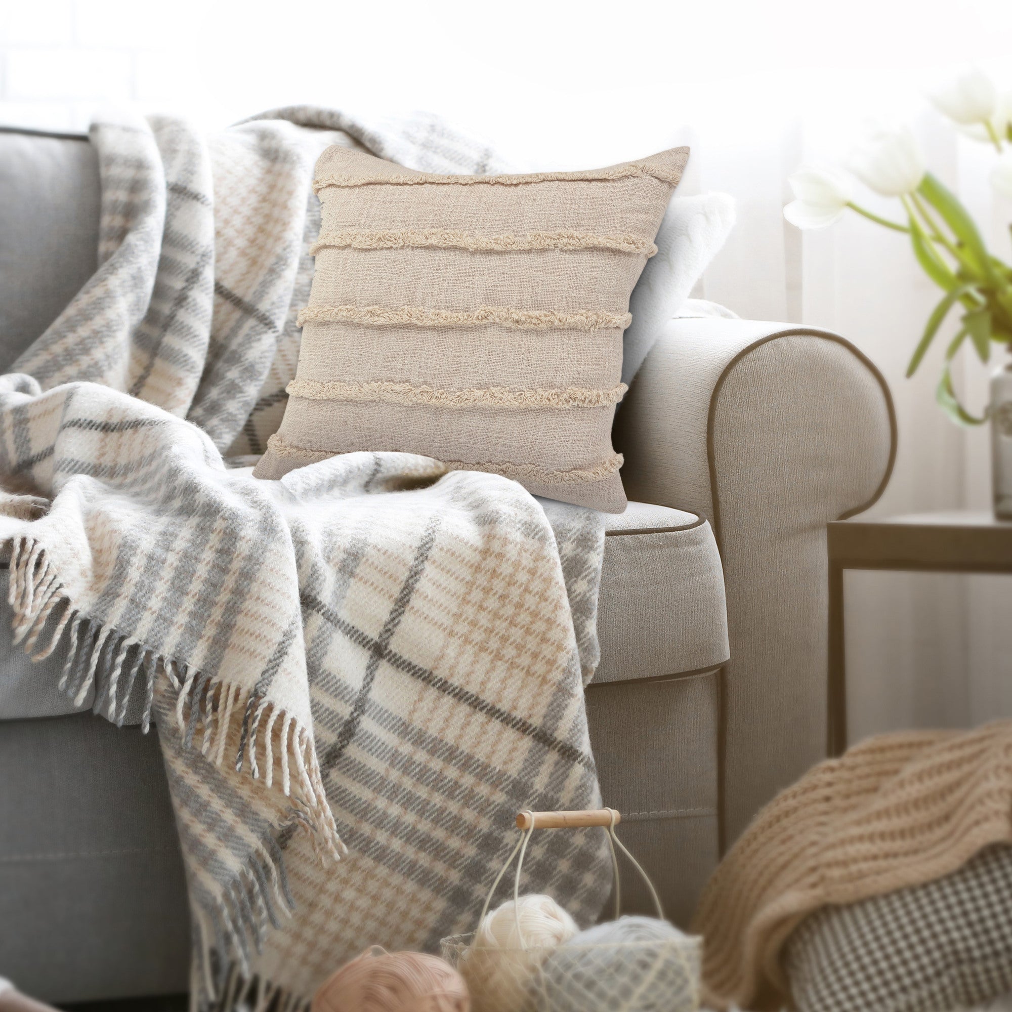 LR Home Rory Pillow — Birch