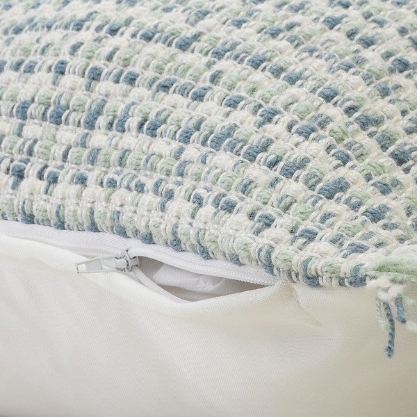 LR Home Atlantis Pillow — Sweet Blue