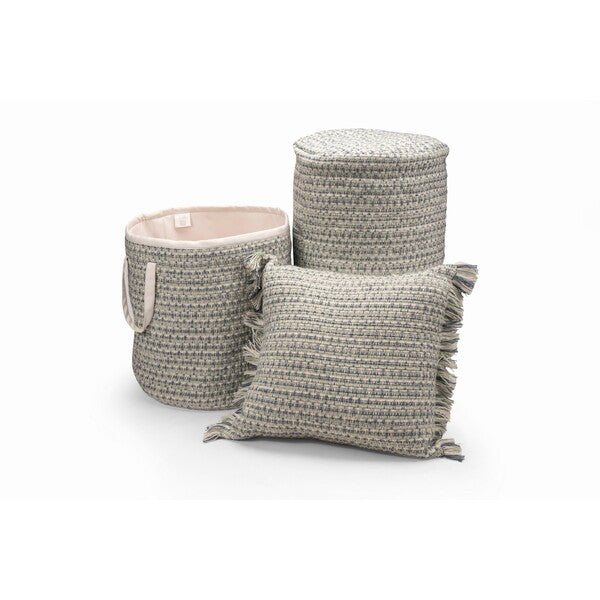 LR Home Atlantis Pillow — Sweet Blue
