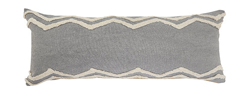 LR Home Rory Pillow — Frost / Gray