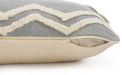 LR Home Rory Pillow — Frost / Gray
