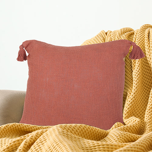 LR Home Insignia Pillow — Brandied Melon