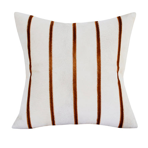 LR Home Austin Pillow — Ivory / Brown