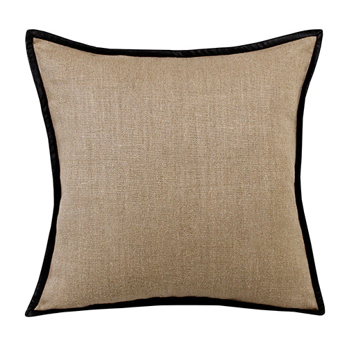 LR Home Estate Pillow — Natural / Black