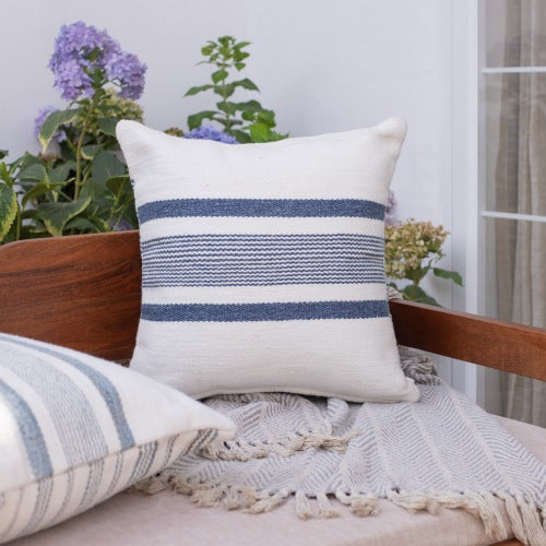 LR Home Opee Pillow — Navy (08614)