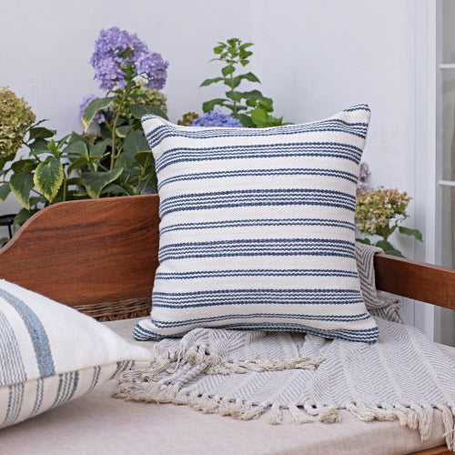LR Home Opee Pillow — Navy (08614)