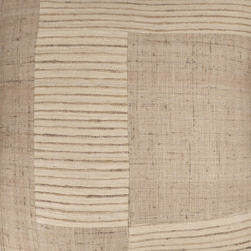LR Home Linen & Silk Pillow — Natural / Cream