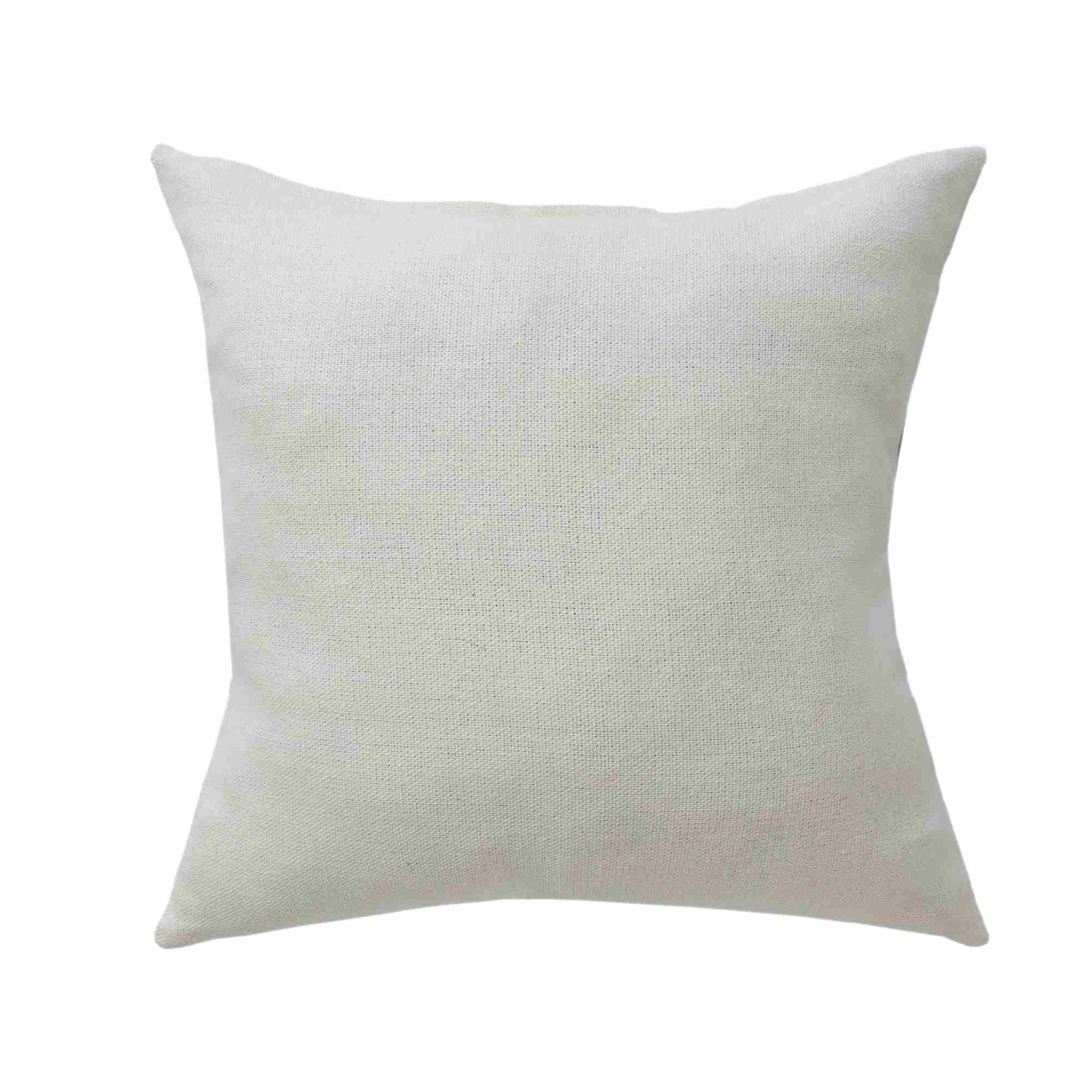 LR Home Woodland Pillow — Blue / Ivory