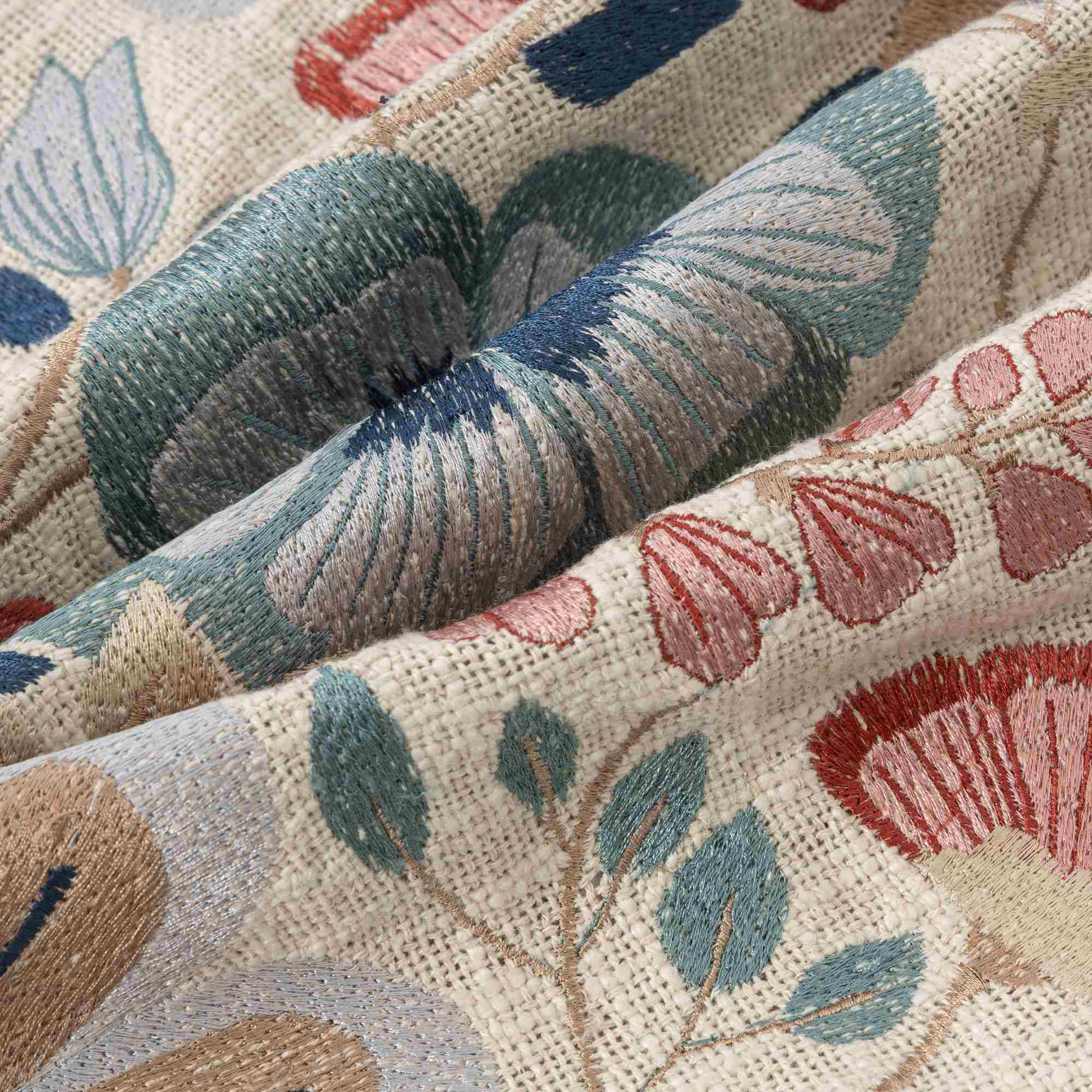 LR Home Woodland Pillow — Ivory Multi