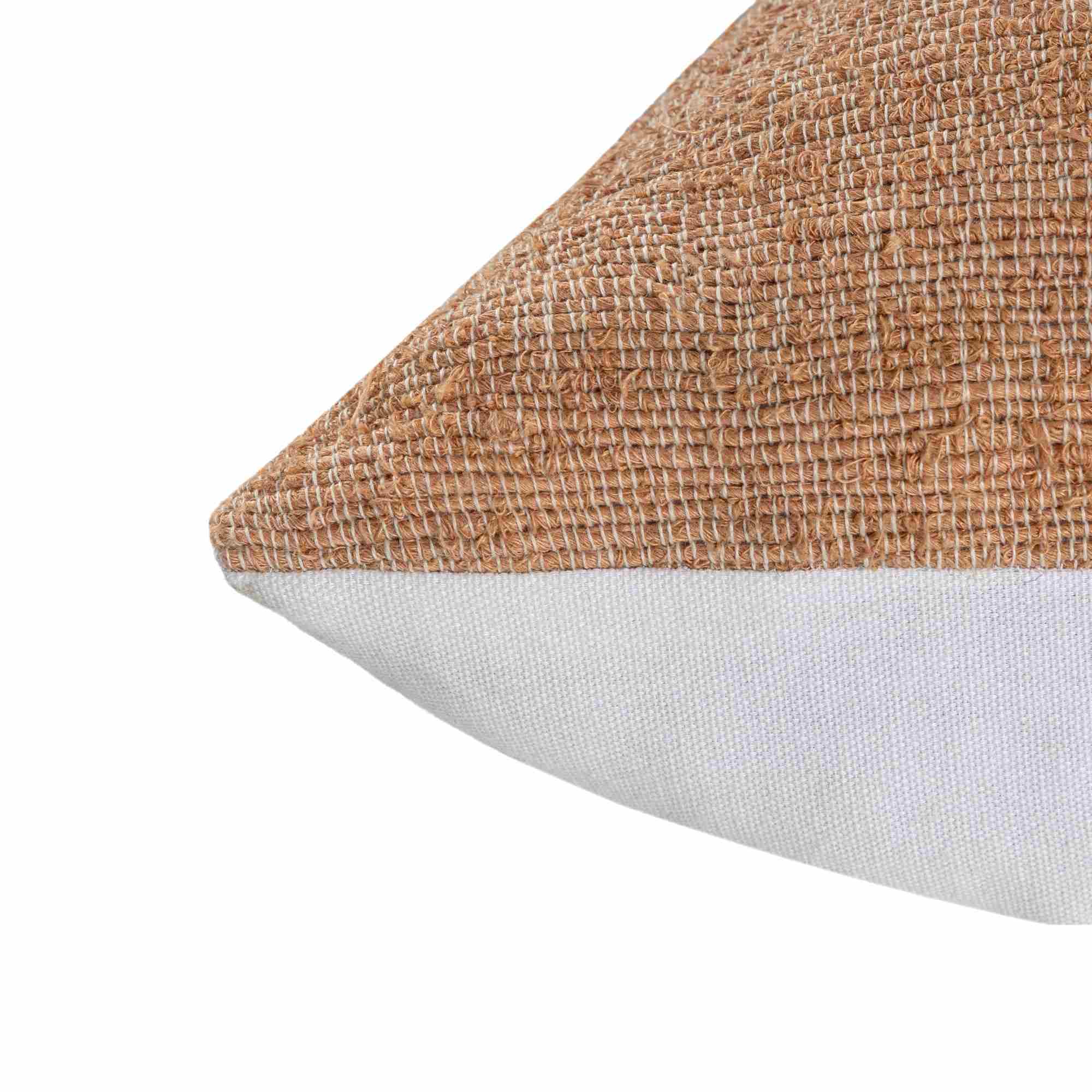 LR Home Horizon Pillow — Rust / Ivory