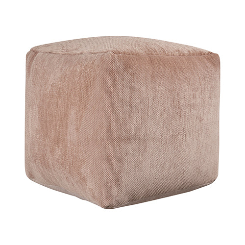 LR Home Taj Pouf — Beige