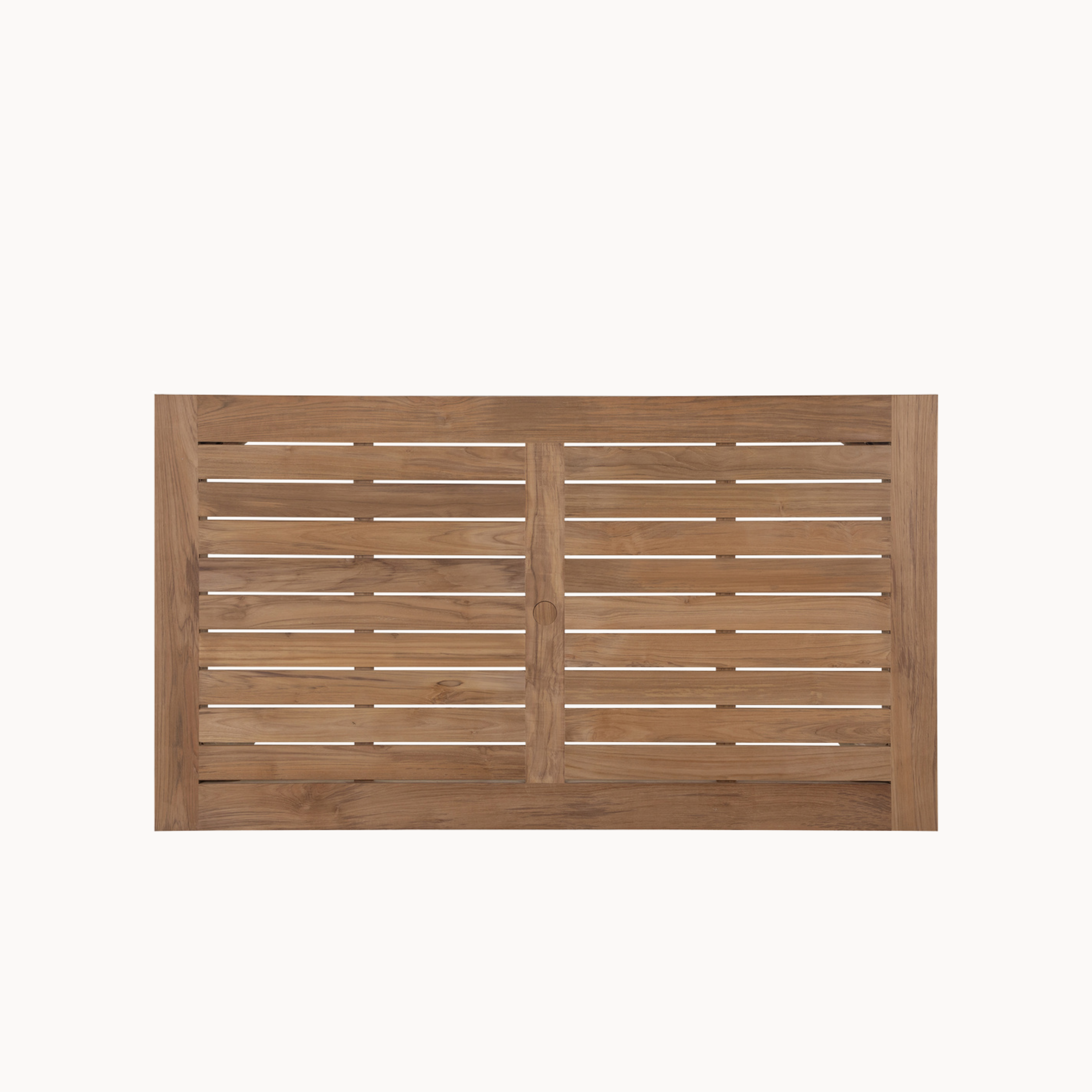 Croquet Teak Rectangle Farm Table