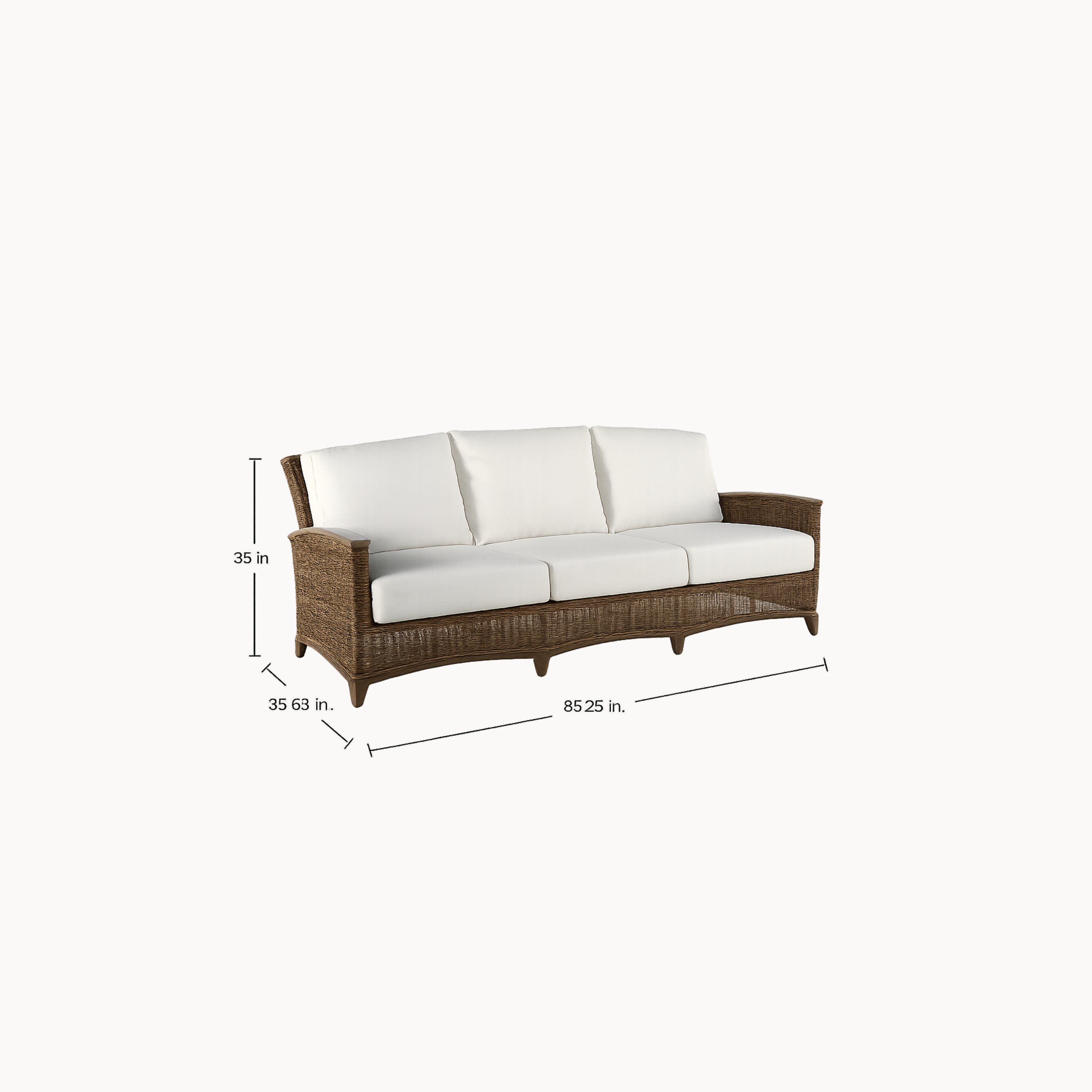 Astoria Sofa Raffia