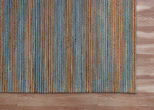 LR Home Rondane Rug — Turquoise