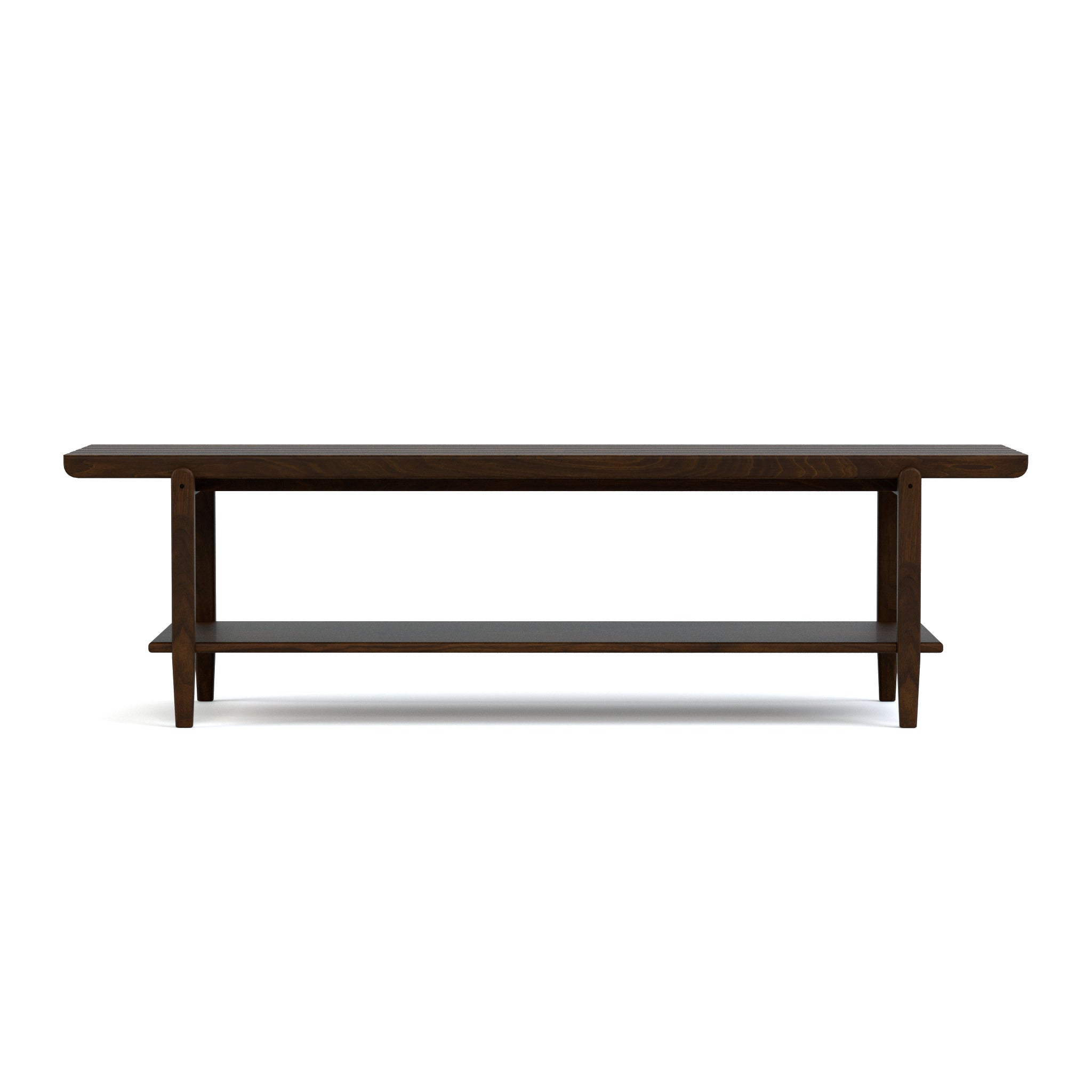 Hudson Valley Slatted Bench