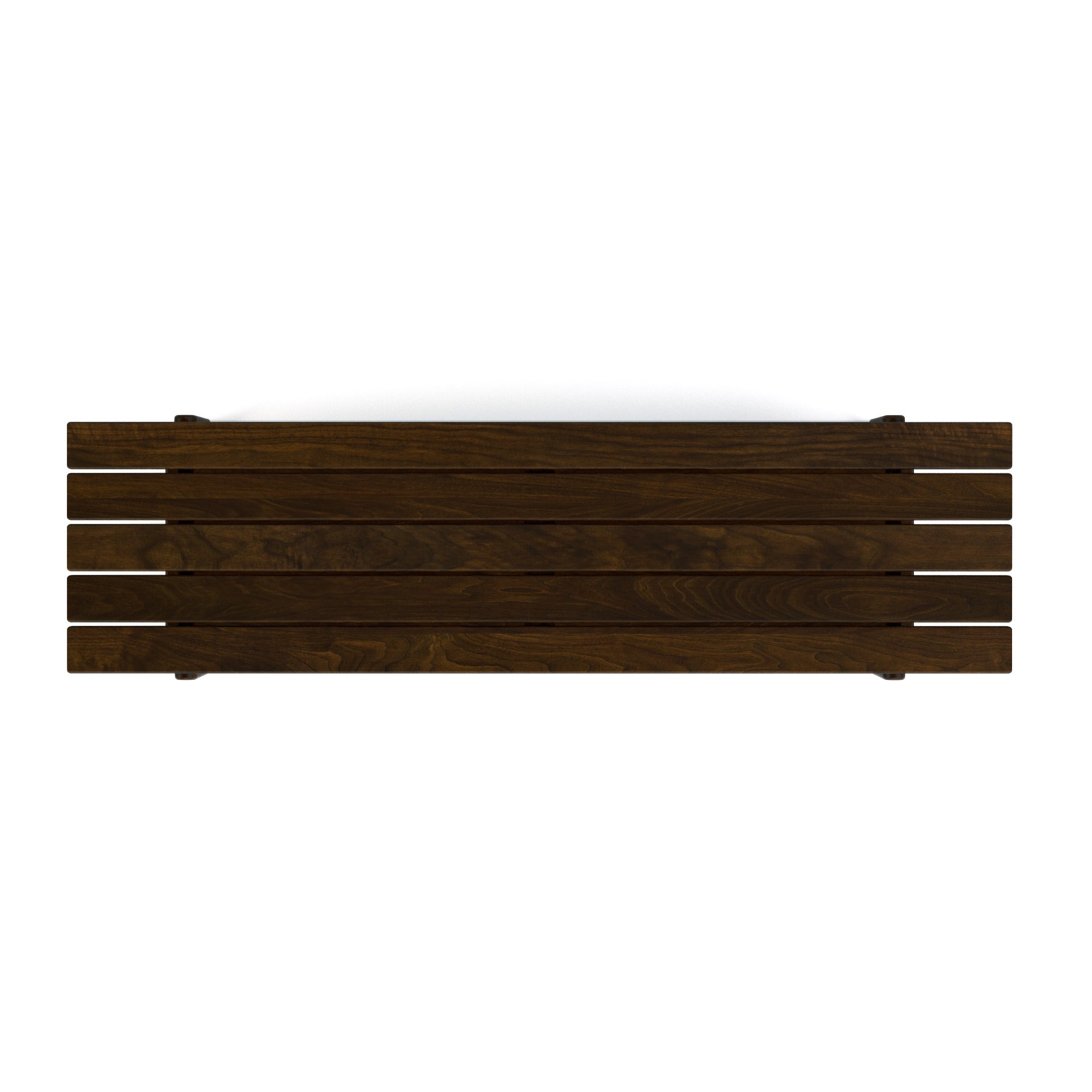 Hudson Valley Slatted Bench