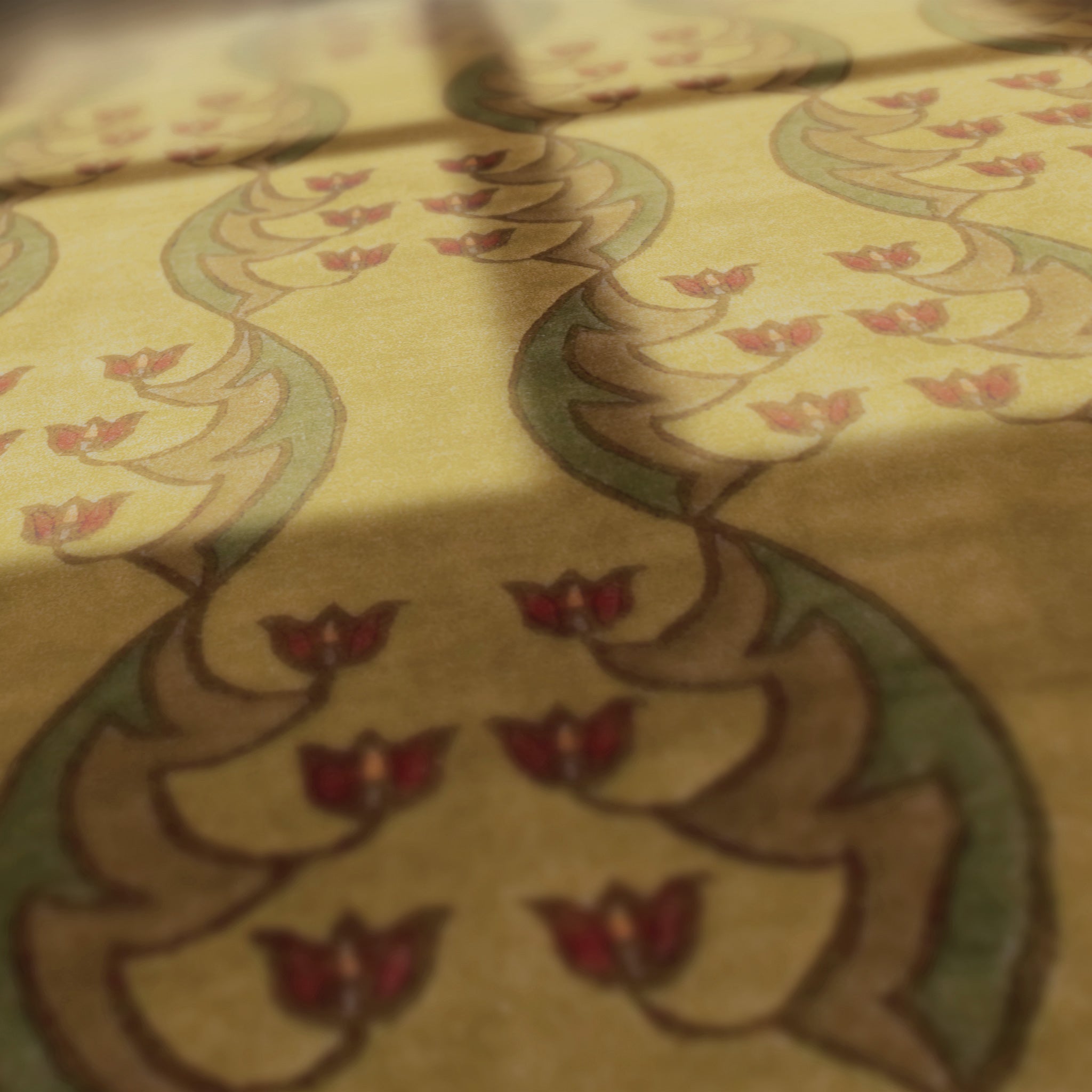 Light Tulip Fest Rug - RU-1030-10X14