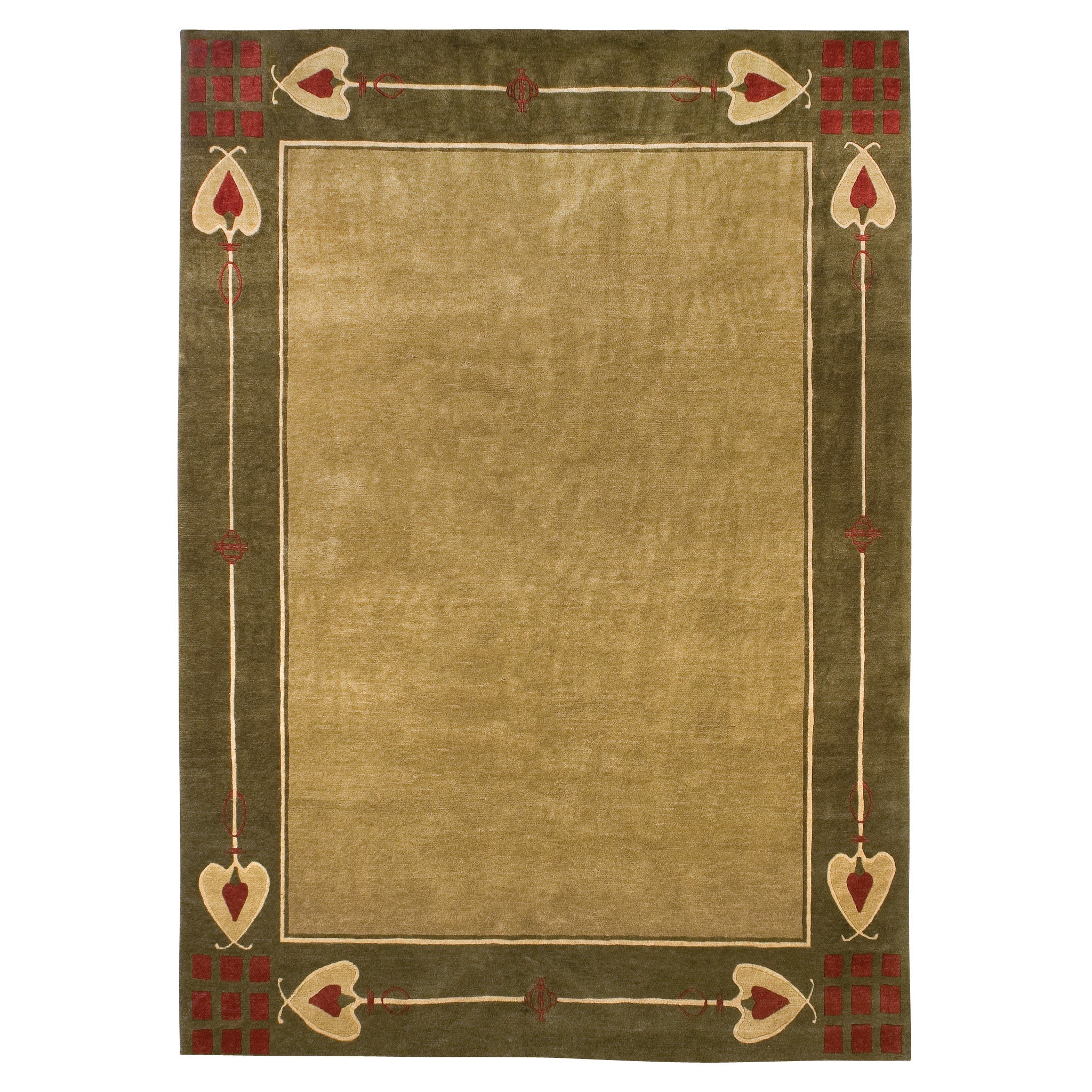 Highland Park Rug - Green - RU-1170-10X14