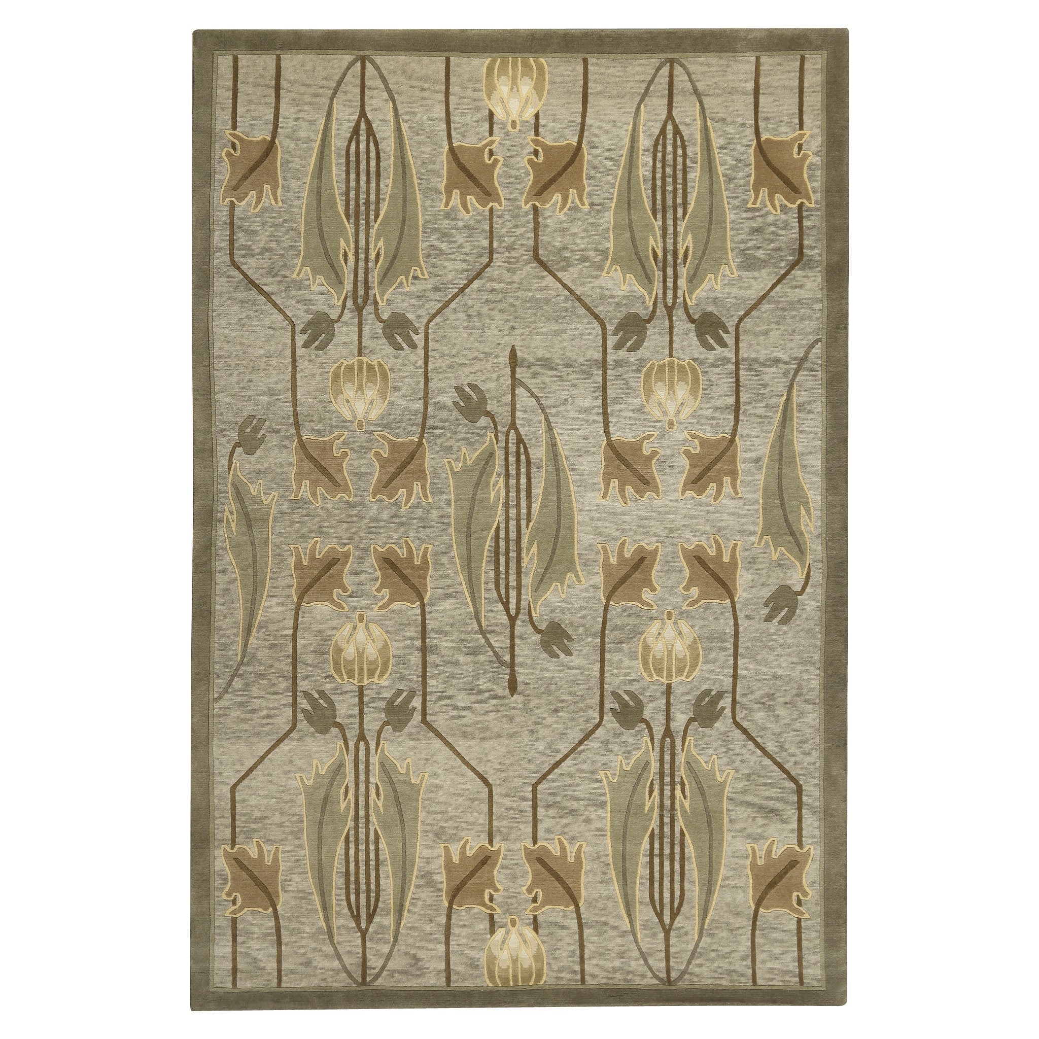 Rennie Tulip Rug - Sage - RU-1440-6X9