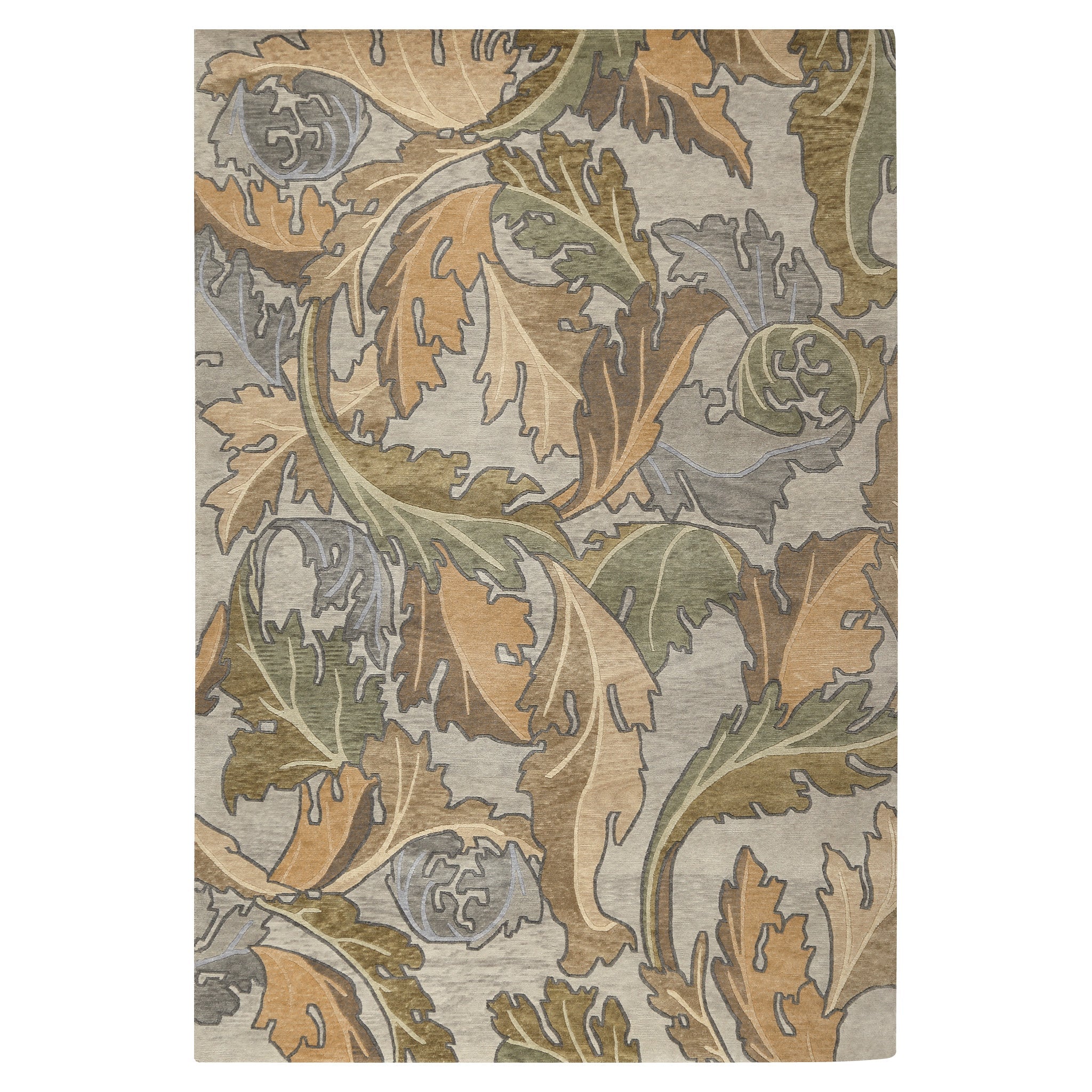 Curling Vine Rug - RU-1450-6X9