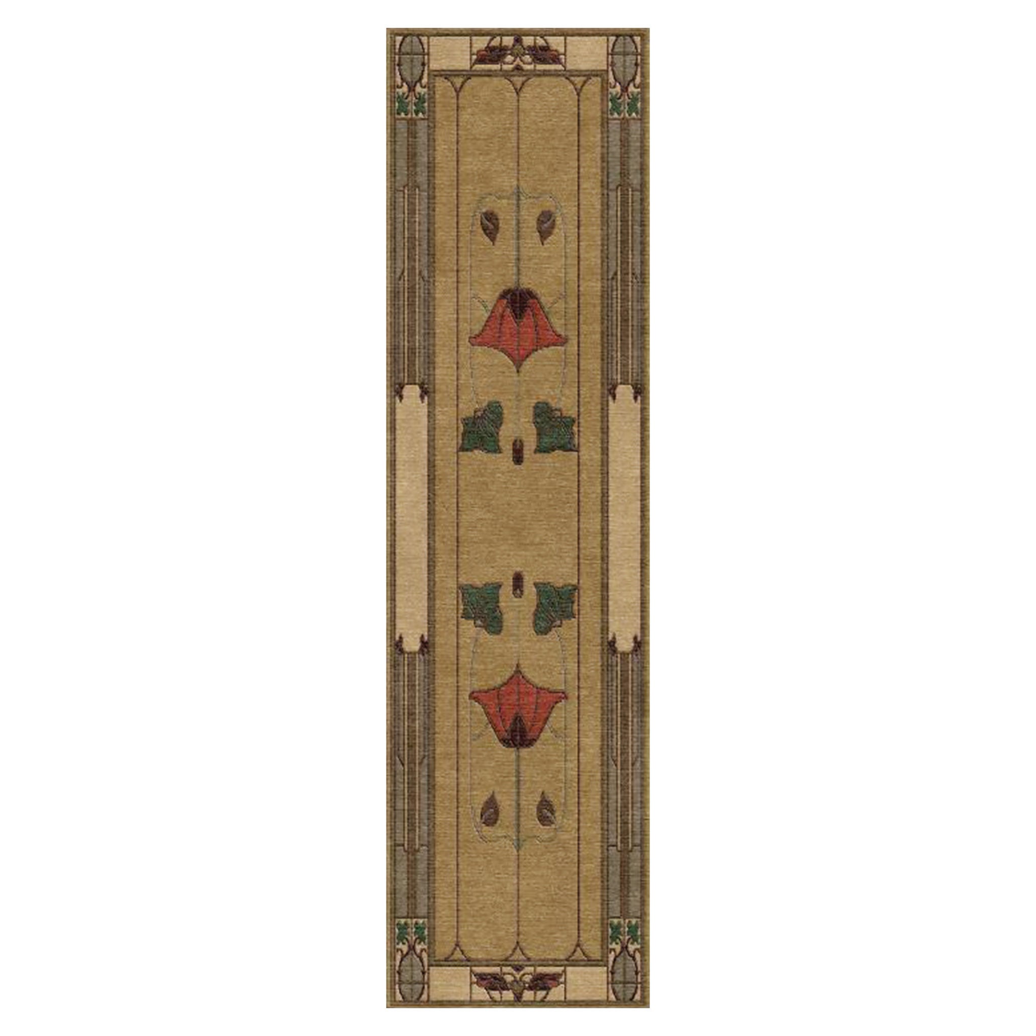 Garden Window Rug, Moss - RU-1525-10R