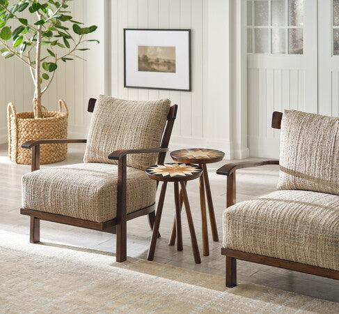 Stickley Whipstitch Plaid Rug