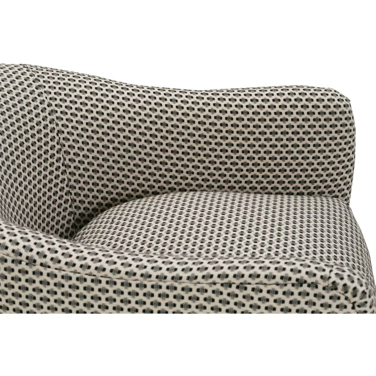 Rowe Furniture Rue Swivel Chair — Bark - Textured Weave