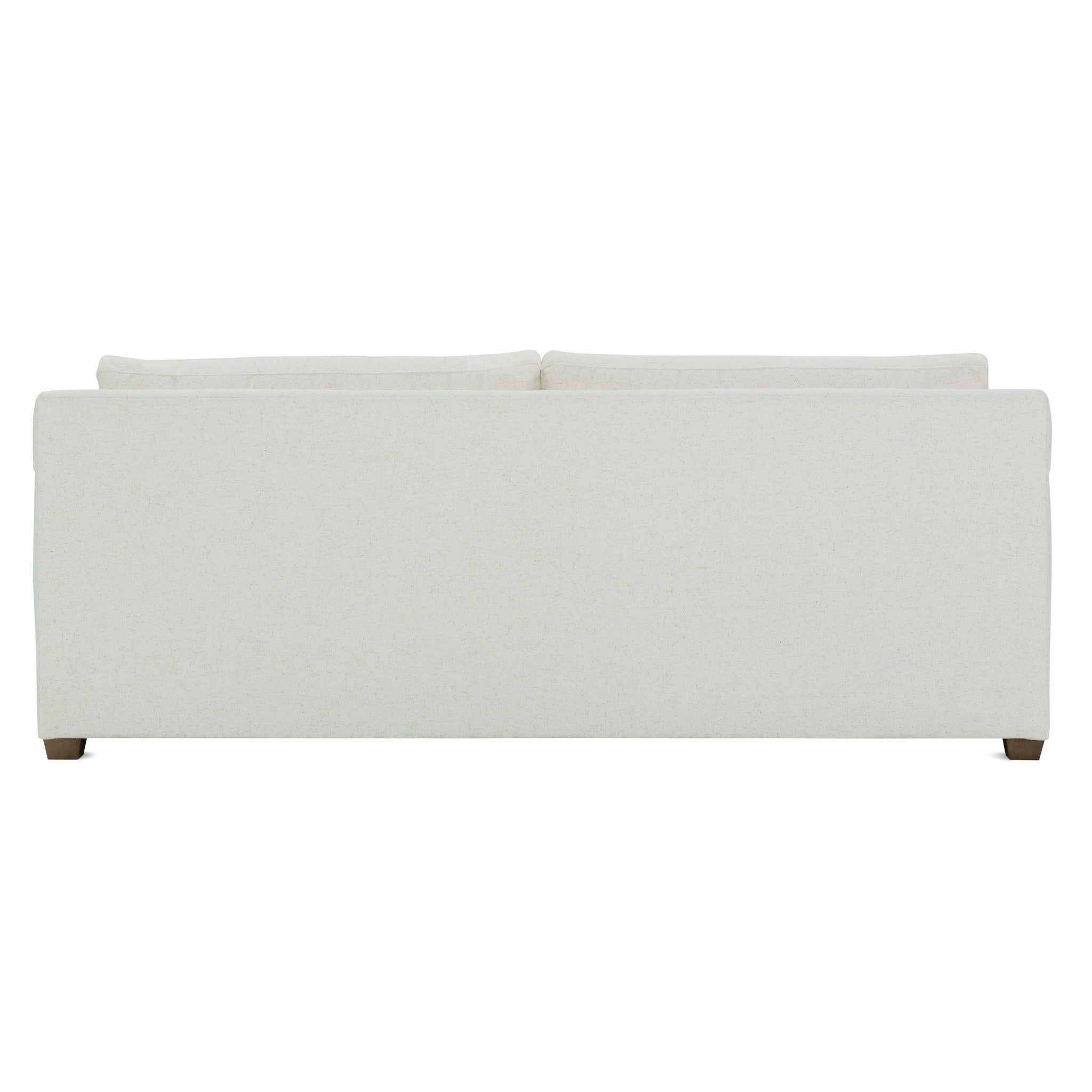 Rowe Furniture Sylvie Bench Cushion Sofa — Bone White - Chenille