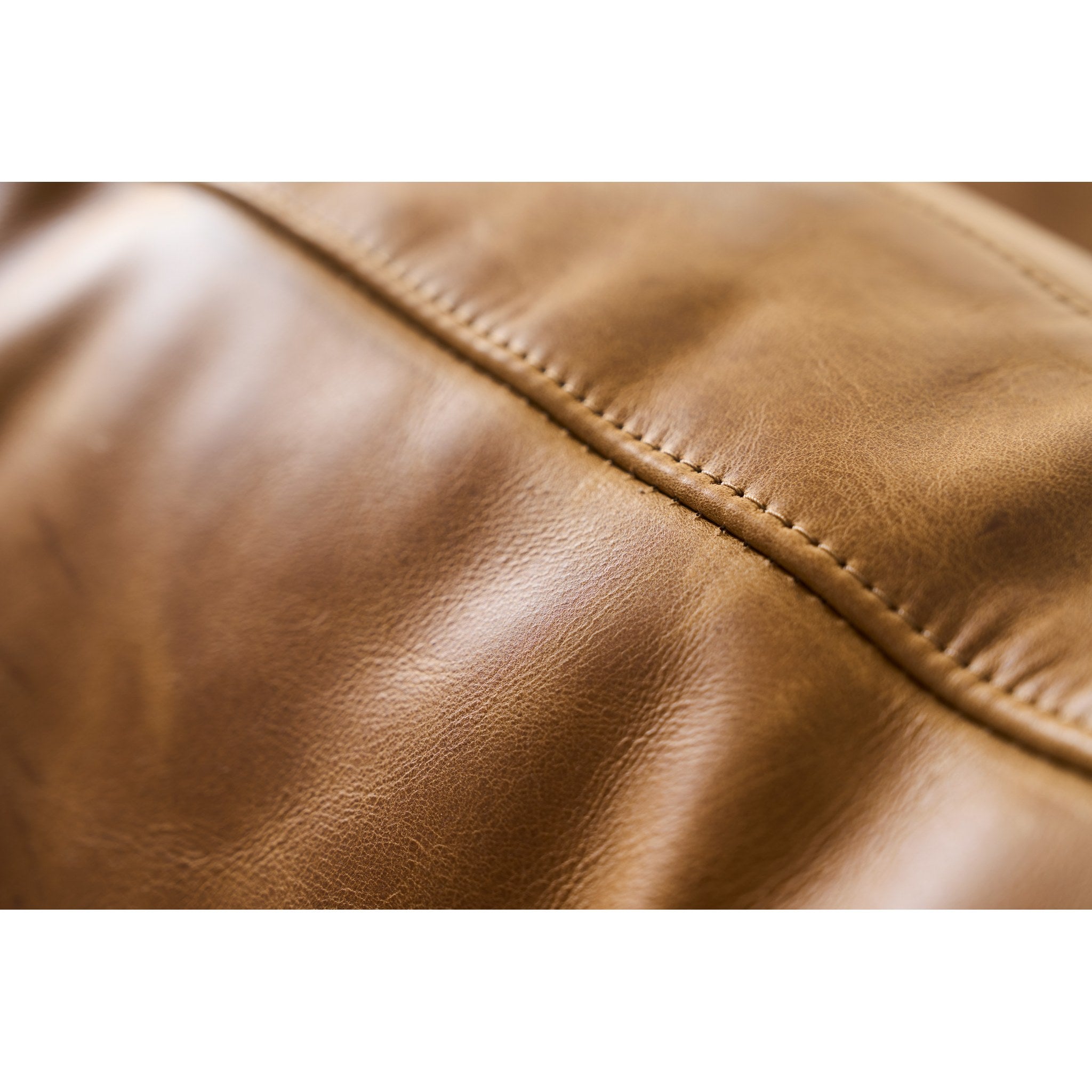 Rowe Furniture Sylvie 2-Piece Leather Sectional — Orange