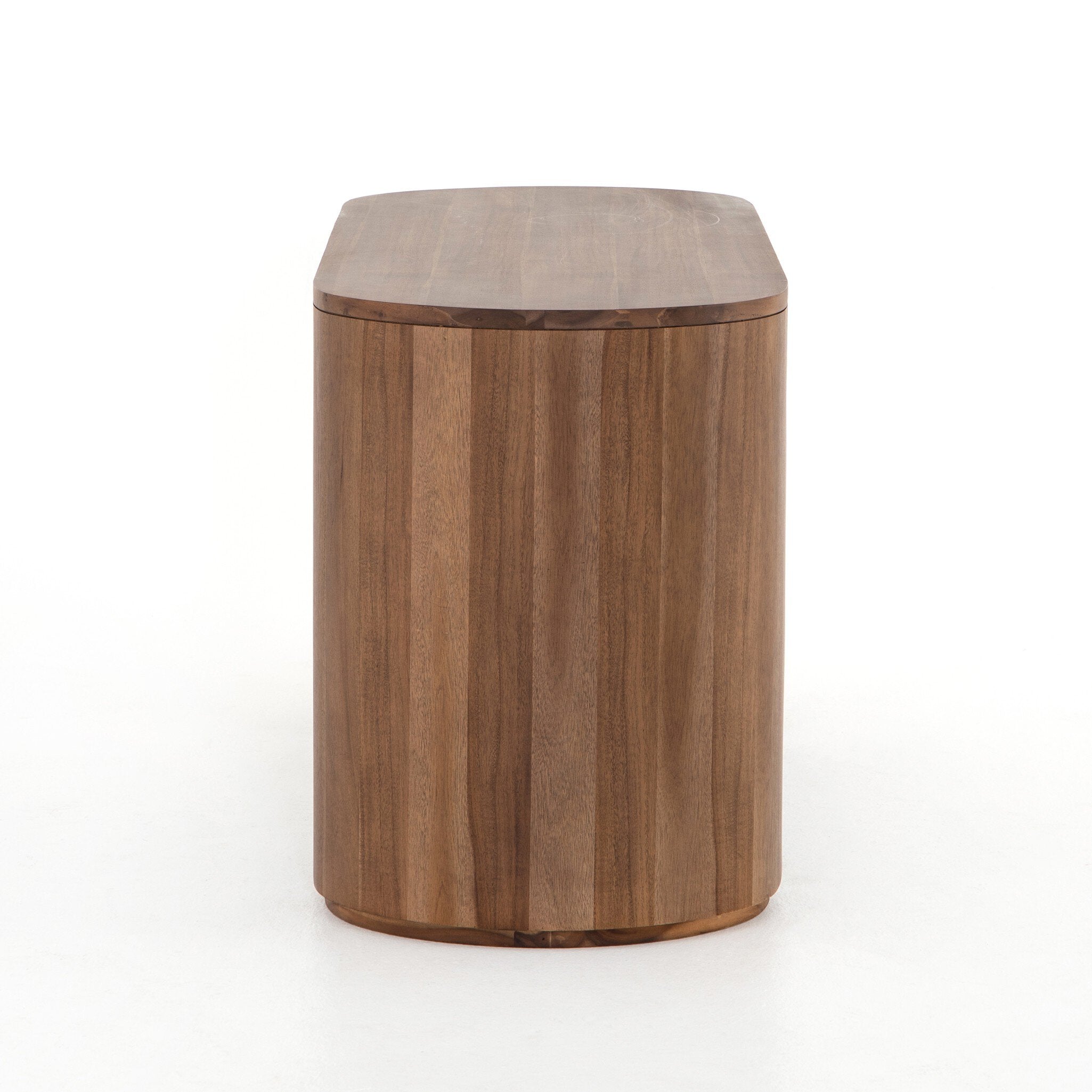 Four Hands Pilar Desk — Caramel Brown Veneer-Caramel Brown
