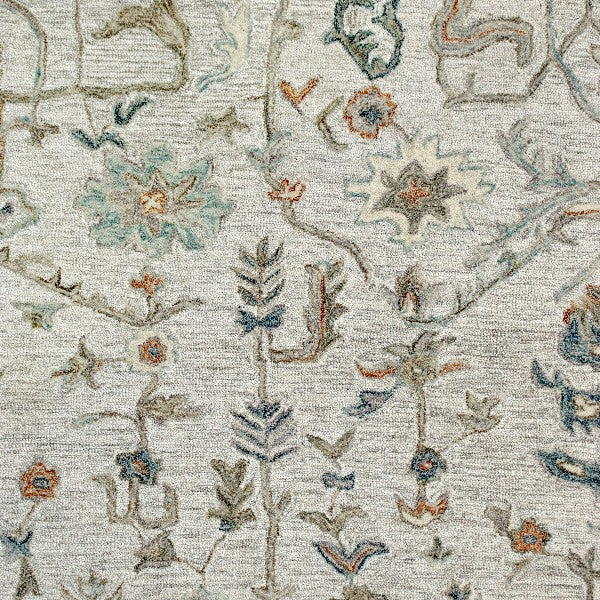 LR Home Vintage Rug — Ivory