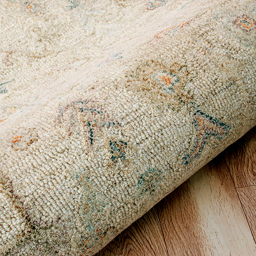 LR Home Vintage Rug — Ivory