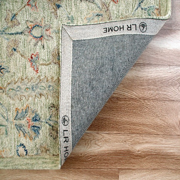 LR Home Vintage Rug — Sage