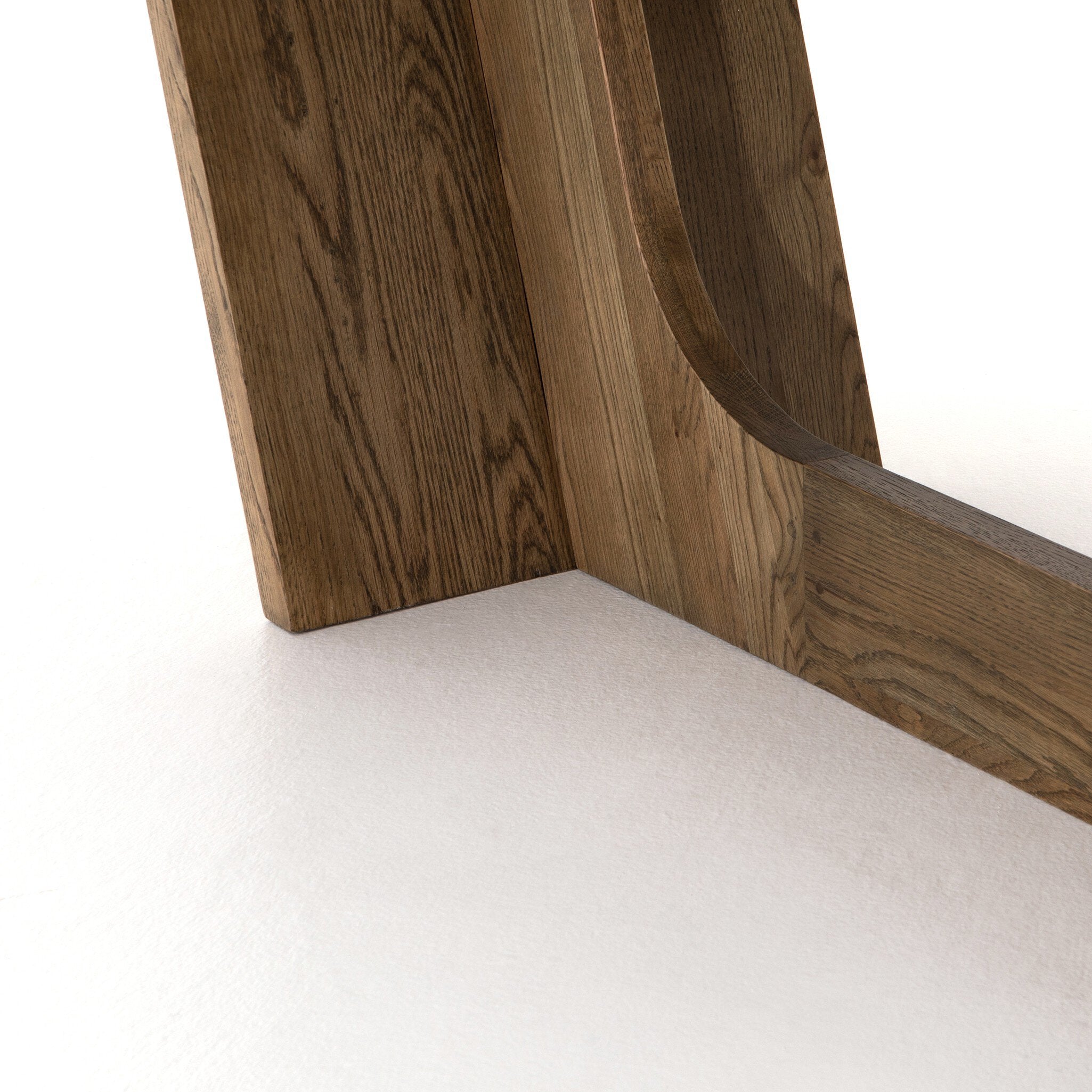 Four Hands Pryor Dining Table-87" — Smoked Grey-Smoked Grey Oak