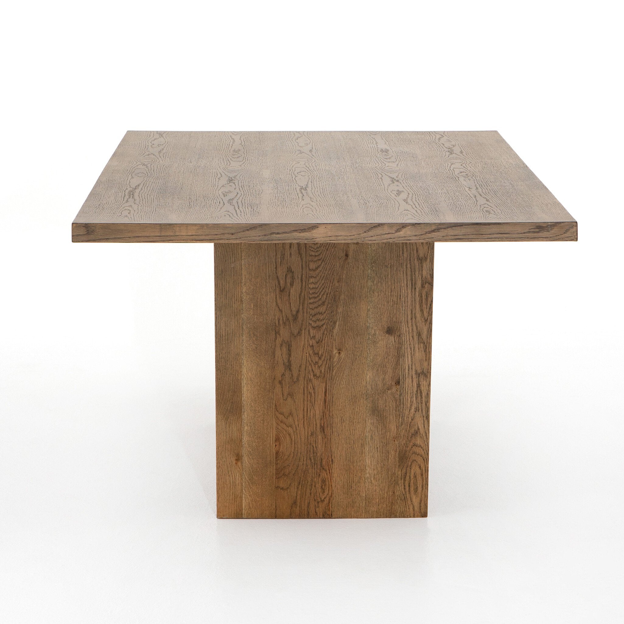 Four Hands Pryor Dining Table-87" — Smoked Grey-Smoked Grey Oak