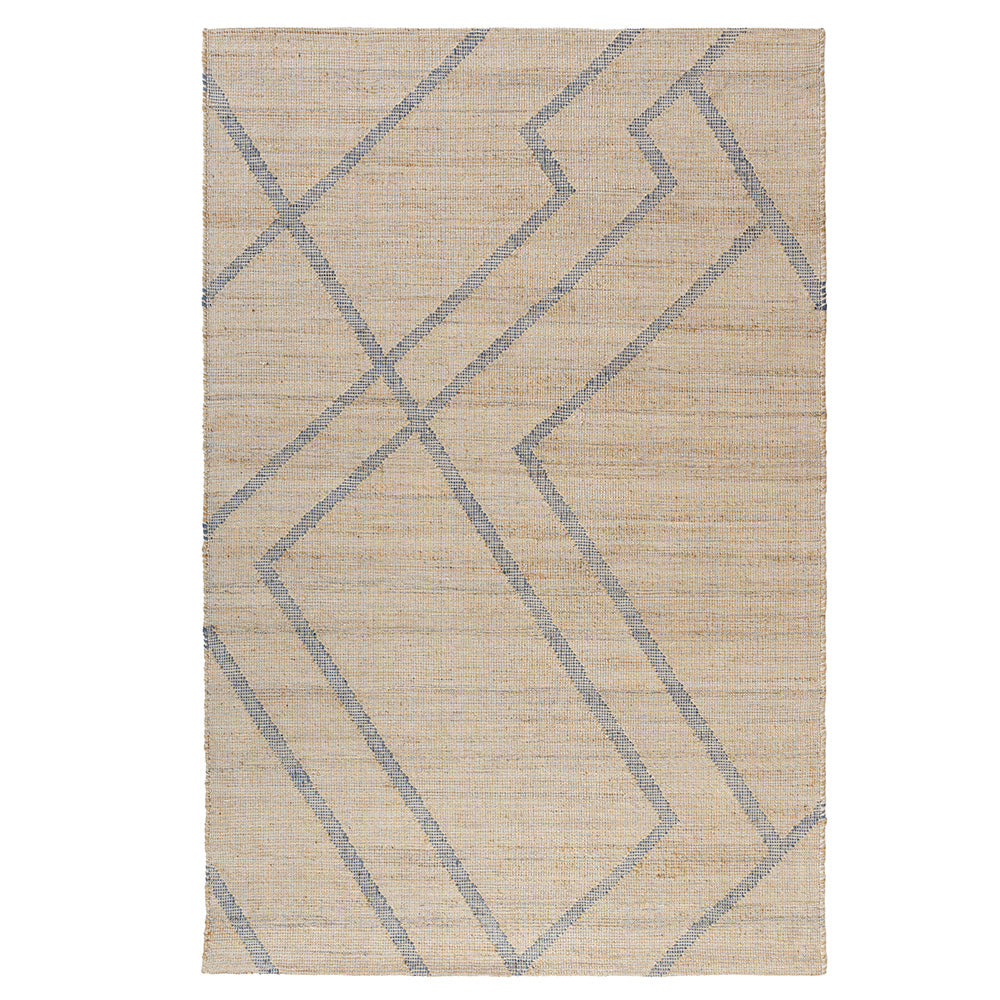 LR Home Vintage Rug — Blue