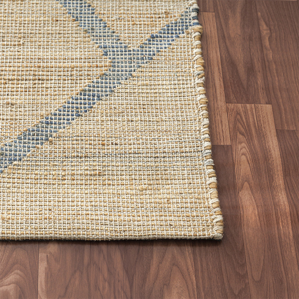LR Home Vintage Rug — Blue