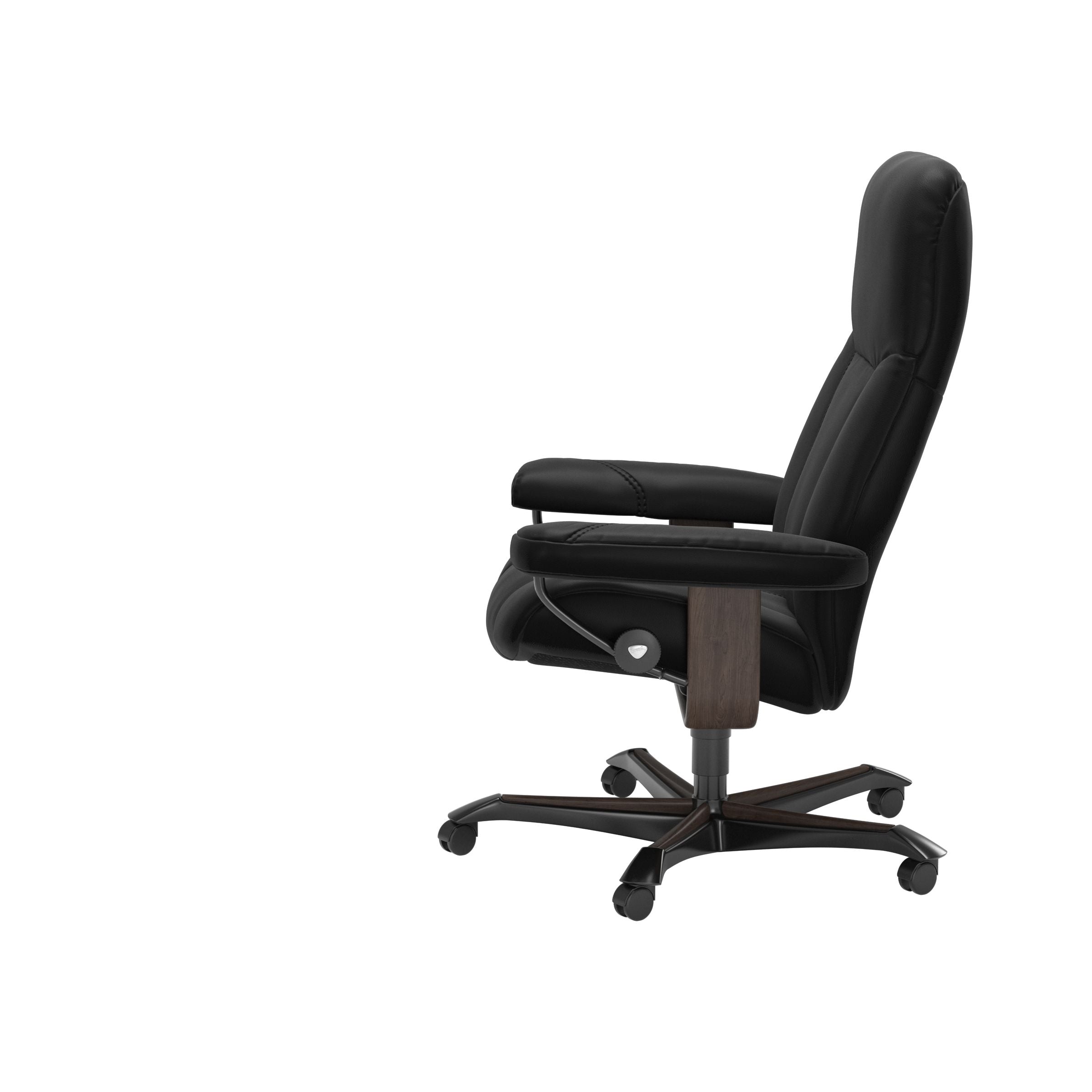 Stressless Consul Home Office Chair — Batick Black