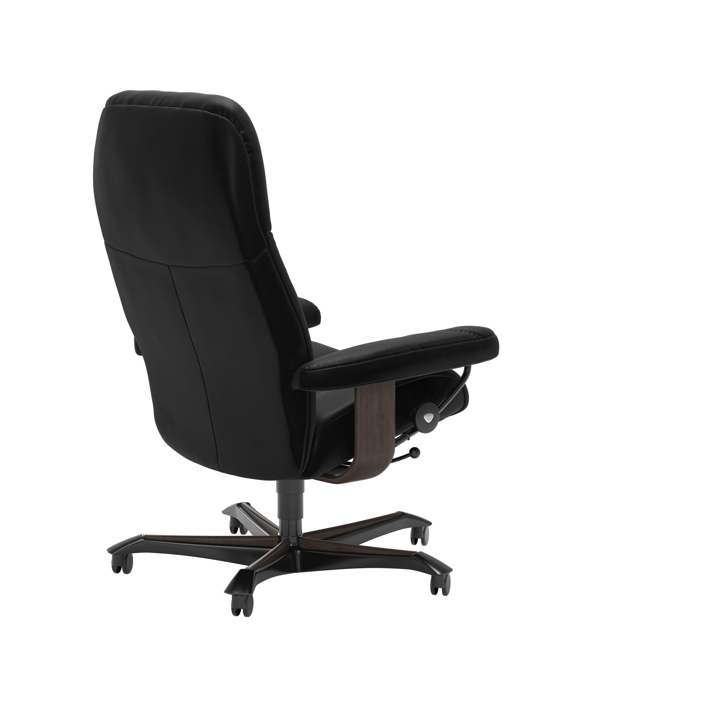 Stressless Consul Home Office Chair — Batick Black