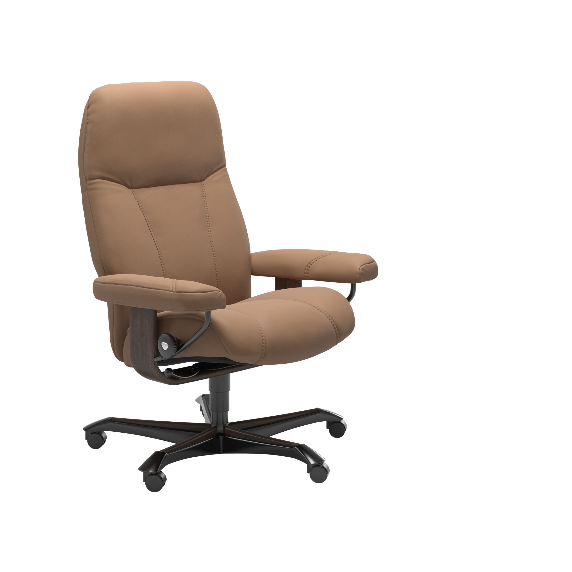 Stressless Consul Home Office Chair — Batick Latte