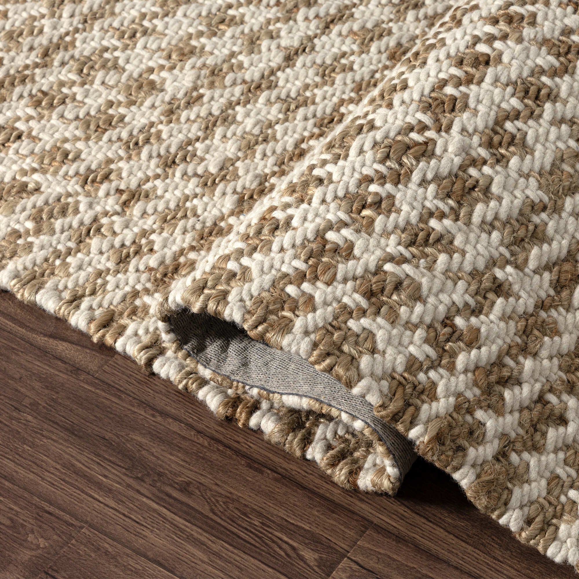 LR Home Coralis Rug — Natural / Ivory