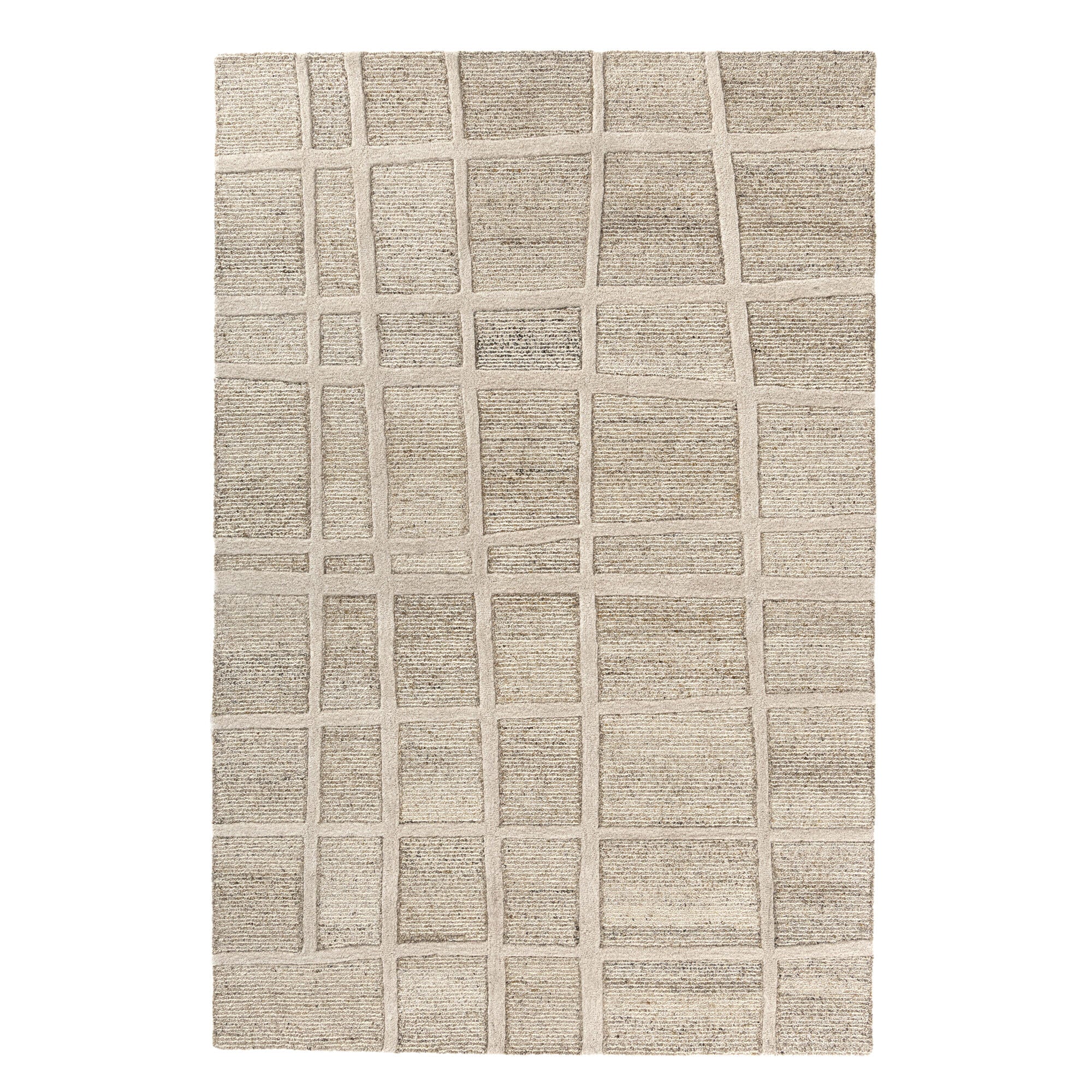 LR Home Marina Rug — TAUPE/IVORY