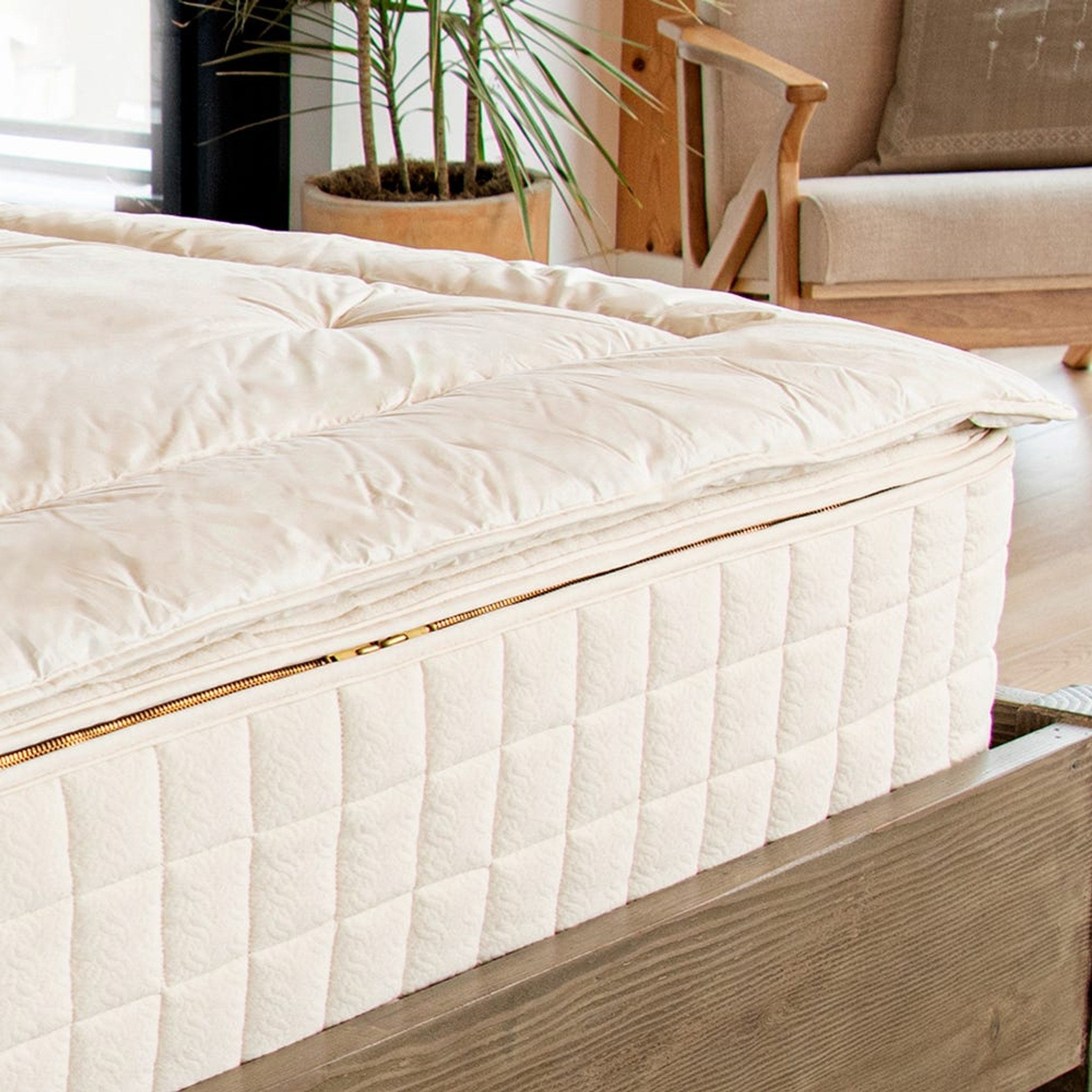 Naturepedic Organic Cotton & Alpaca Mattress Topper
