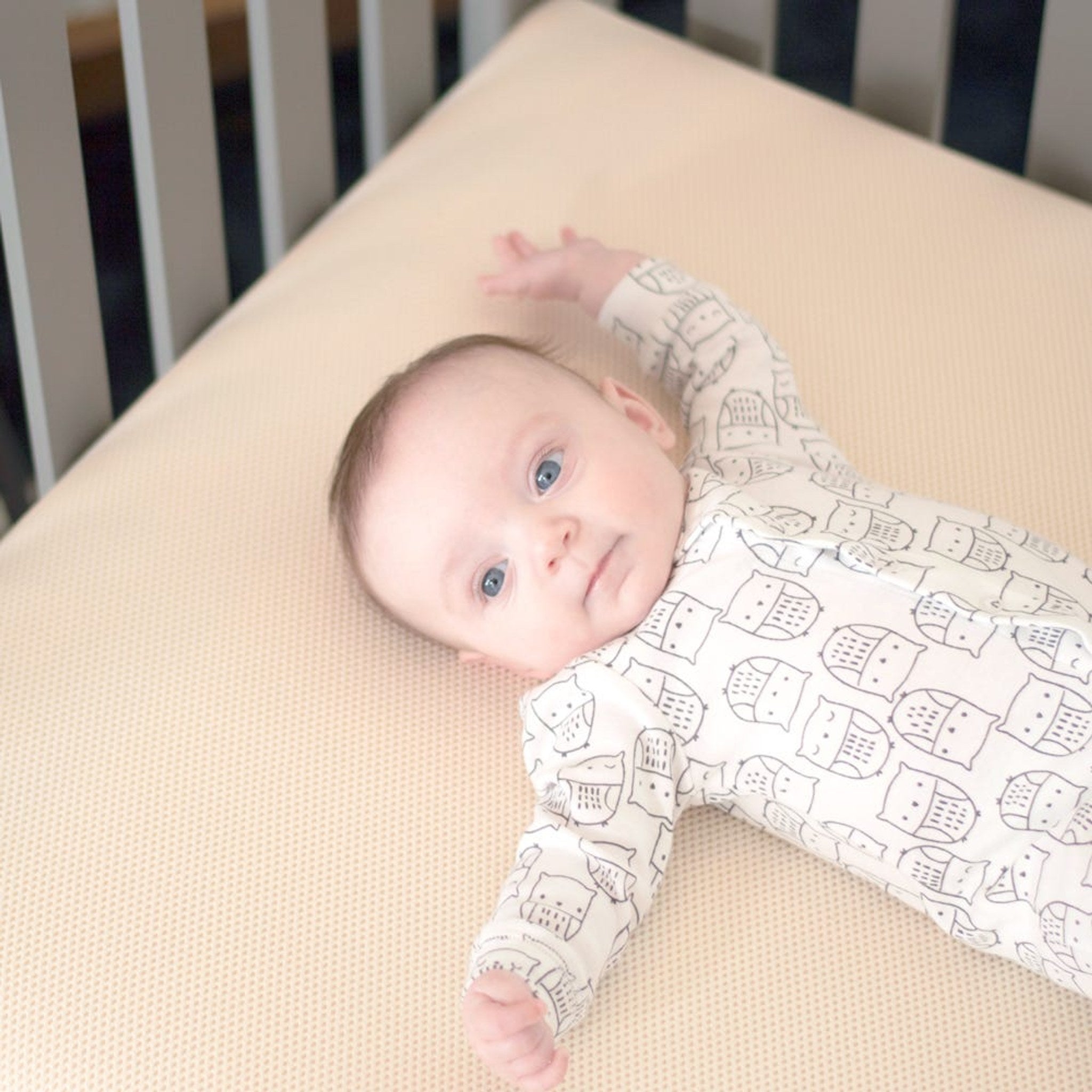 Naturepedic Breathable Organic 2-Stage Baby Crib Mattress
